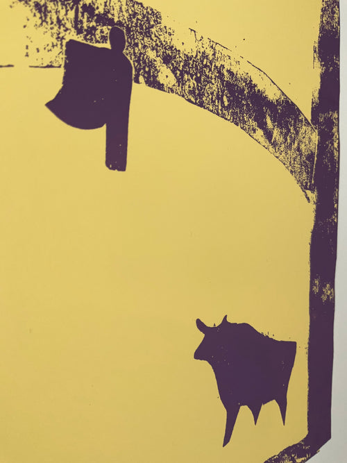 "Bull fight" - Duotone