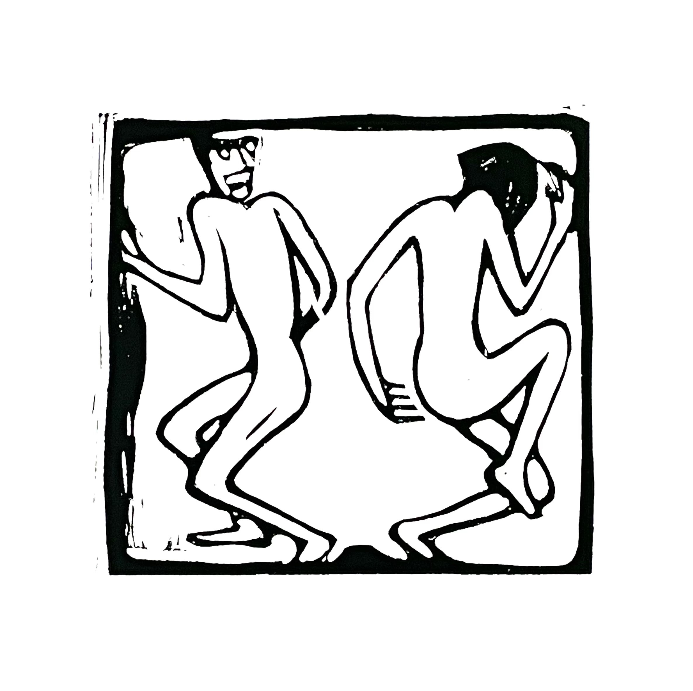 “Two Dancers” - Monochrome