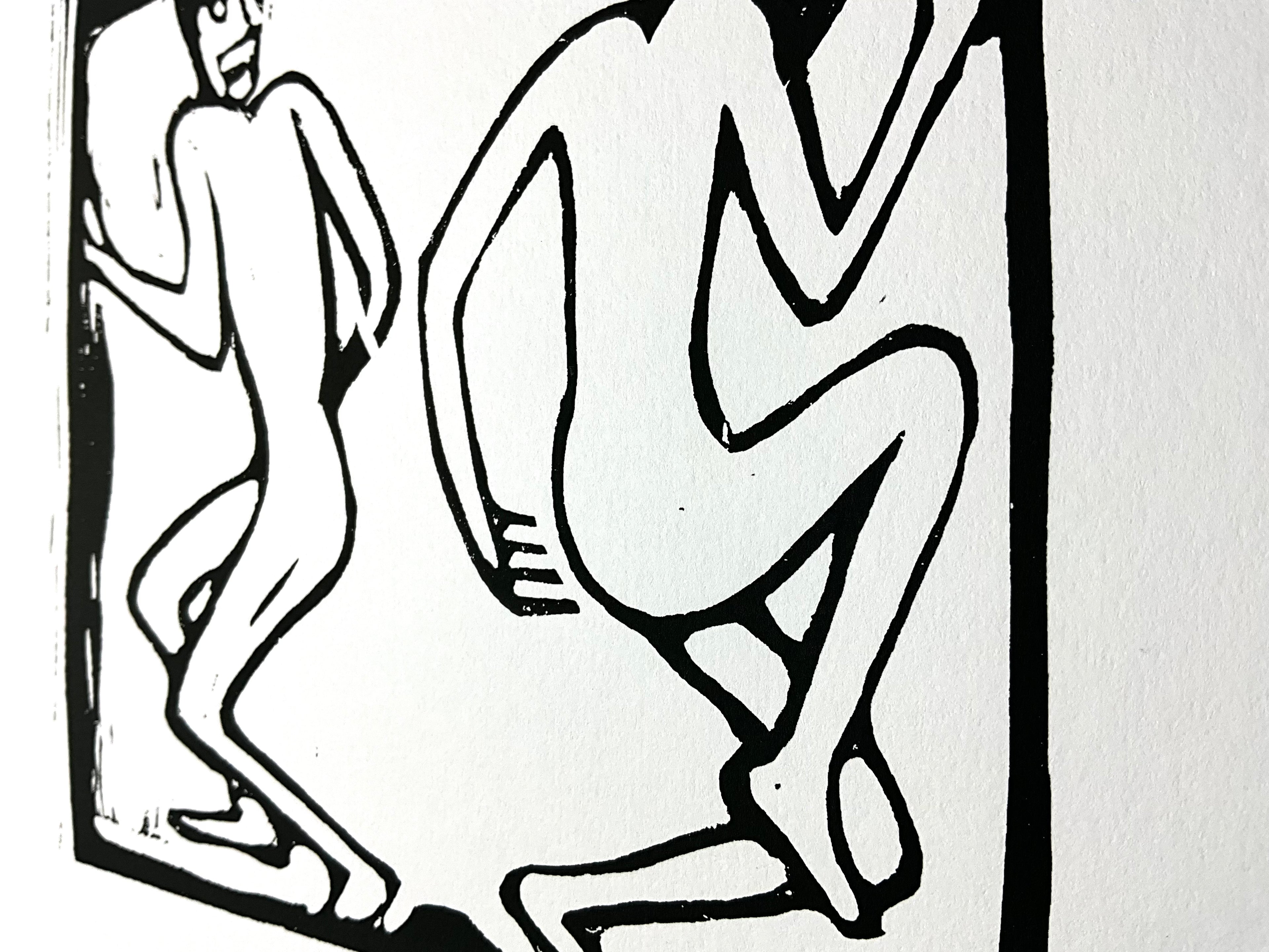 “Two Dancers” - Monochrome