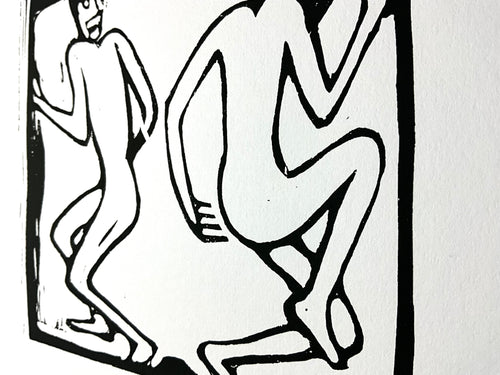 “Two Dancers” - Monochrome