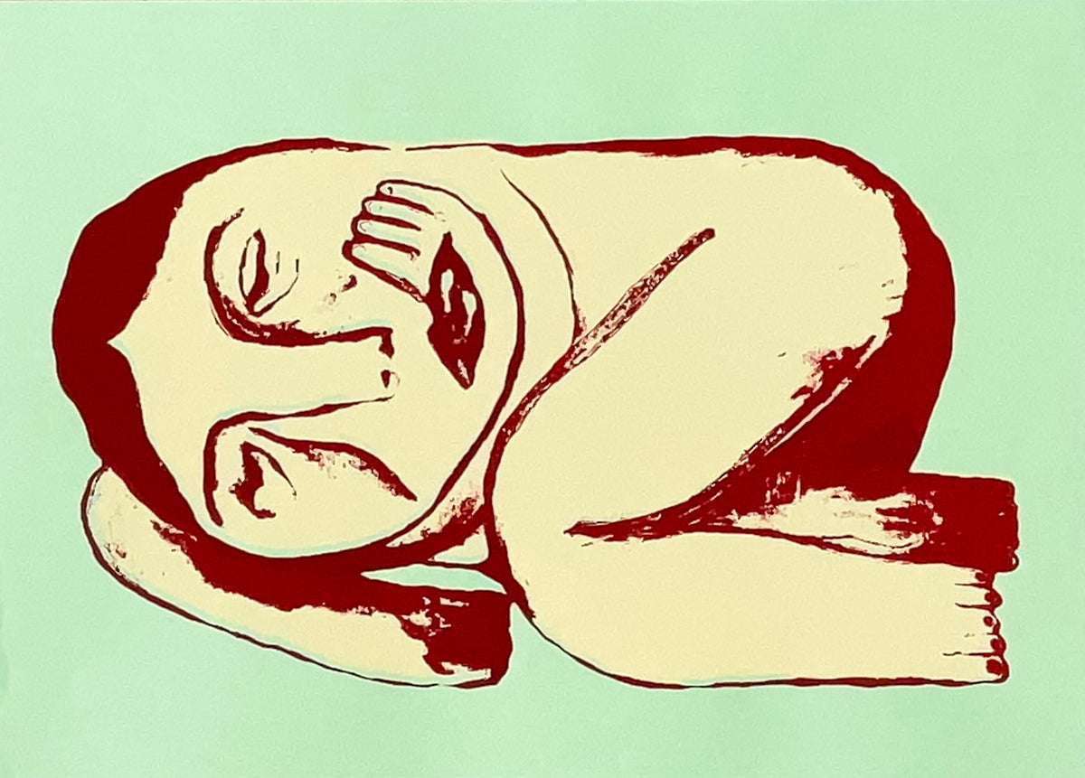 "Girl in Box" - Duotone