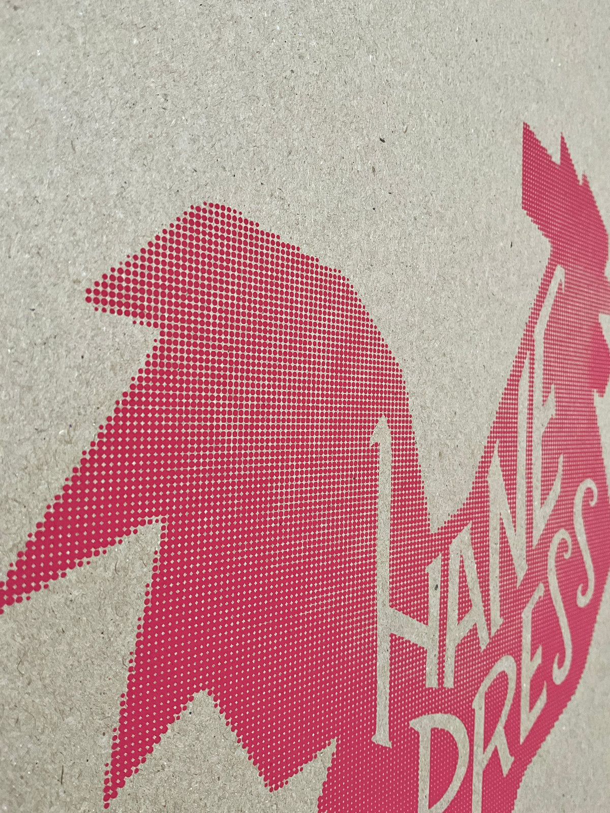 "Hane Press" - Monochrome - Kraft cardstock