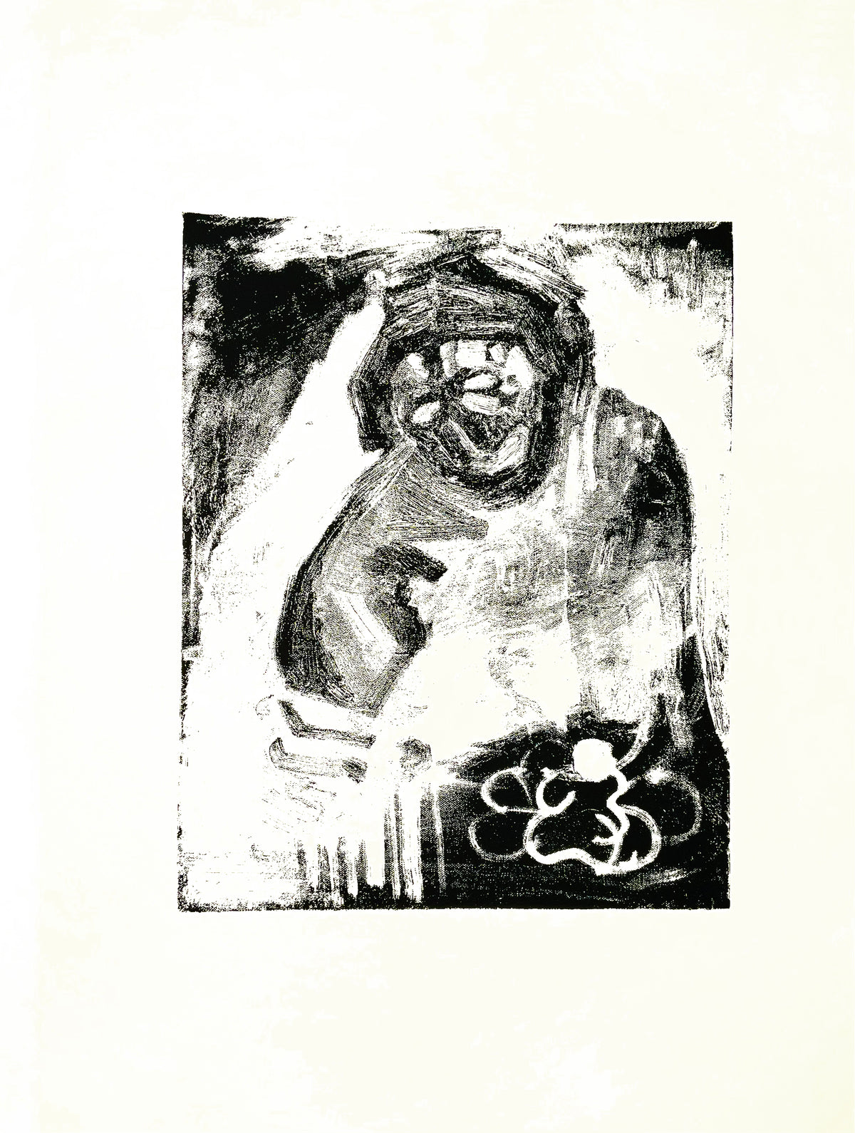 "Cron" - Monochrome